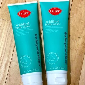 SET OF 2 FULL SIZED LUME BODY WASH NWT